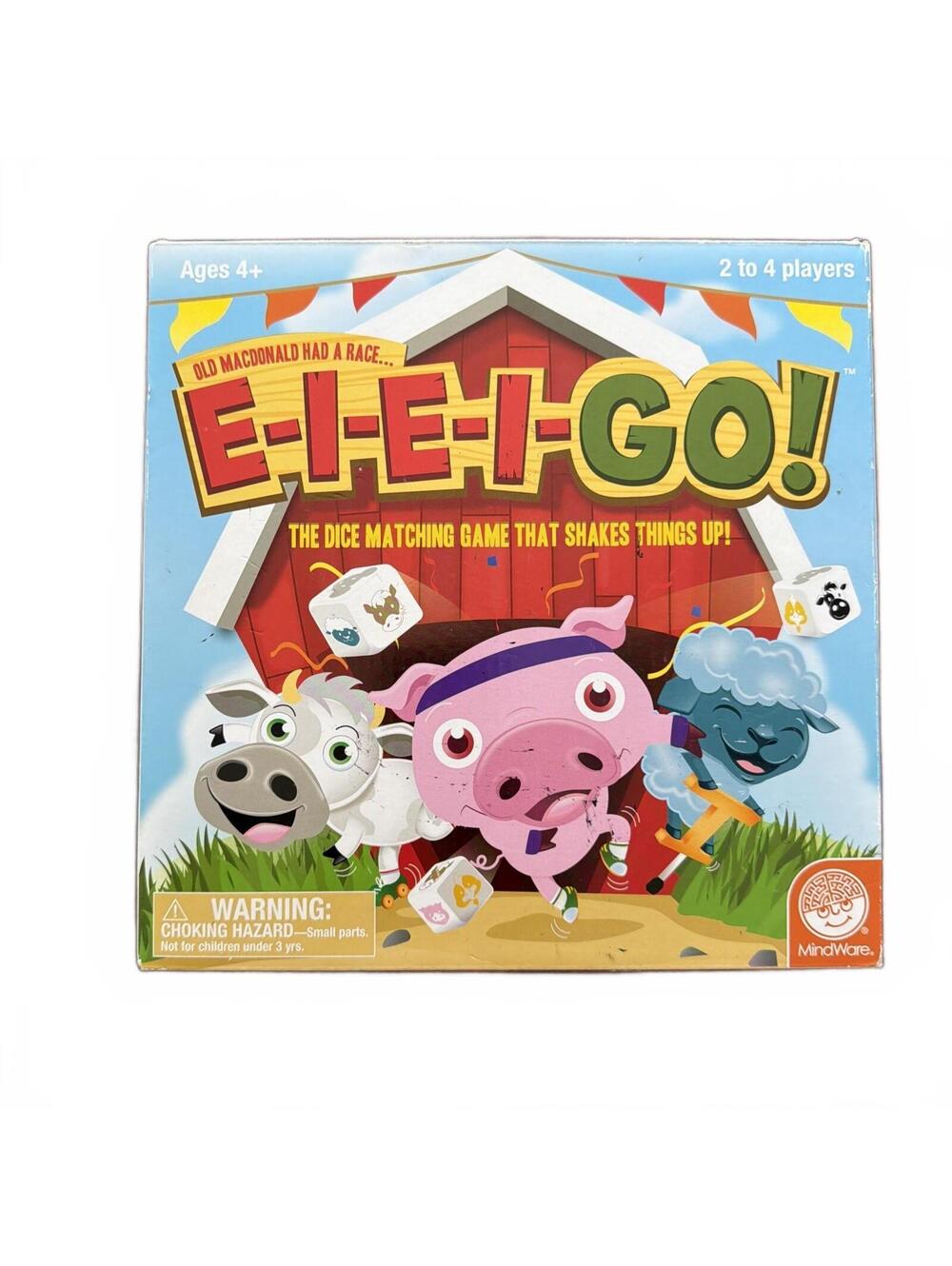 Old Macdonald Had A Race E-I-E-I-GO! Childrens Dice Game Complete Family Fun